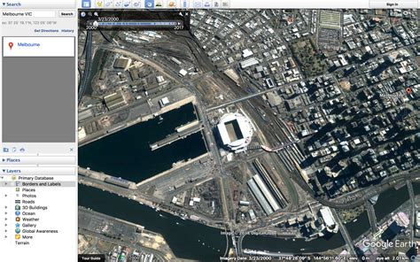 google maps older satellite views.